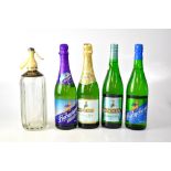 Four bottles of Babycham sparkling perry