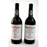 GRAHAM'S; two bottles of Malvedos 1979 vintage port, 75cl each (2).