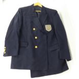 A 1990s England football team blazer with three lion badge, by Daks of London, 100% wool.