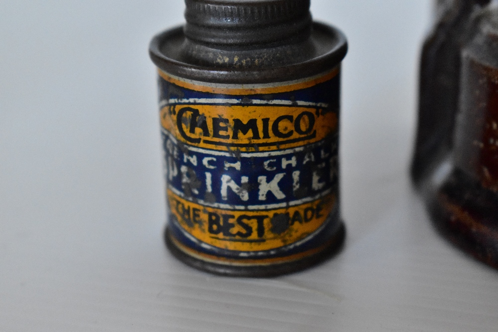 An Otis King pocket calculator, height 26cm, and a 19th century ceramic inkwell, a 'Chemico' - Image 3 of 5