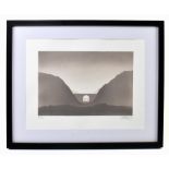 TREVOR GRIMSHAW (1947-2001); a signed limited edition lithograph, 'Aquaduct', 37/50, signed lower