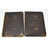 HERDMAN (W), PICTORIAL RELICS OF ANCIENT LIVERPOOL, 2 vols, Gilbert, Walmsley, 1878 (2)