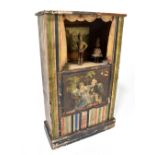 A late 19th century Continental musical puppet theatre/puppet show possibly German or French, with