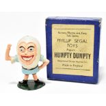 PHILLIP SEGAL TOYS; a diecast figure of Humpty Dumpty, in original box, height 6.5cm. PROVENANCE: