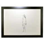 TRACEY EMIN; a signed print, 'When I think about sex', signed and dated '05 from the edition of 1000