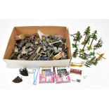 An assortment of mostly Britains diecast Garden Series, with some Farm Series, including various