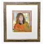 SHEILA WOOD; pastel, self portrait, unsigned, 26.5 x 23.5cm, framed and glazed. (D)Additional