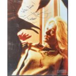 Movie autograph. Tippi Hedren. Hitchcock interest. signed colour large photo 16x20 inch. Certificate
