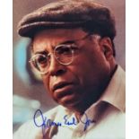 Movie Autograph. Star Wars. Darth Vader. James Earl Jones. 8x10 inch colour signed photo.