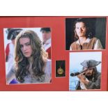 Movie Autographs. Pirates Of The Caribbean. Colour in person signed portraits. Johnny Depp 8x10