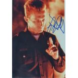 Movie Autographs. Terminator 2. Robert Patrick. 8x10 inch colour in person signed portrait.