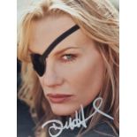 Movie Autographs. Kill Bill Vol 2 Daryl Hannah 8x10 inch colour in person signed portrait.