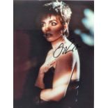 Movie and show interest autograph. Liza Minnelli. 8x10 inch colour in person signed scene.