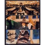 Movie Autograph. Harry Potter Interest. Leslie Phillips as the sorting hat. Colour 8x10 inch In