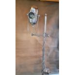 Medical maybe vintage dentist light. Mid 20thC. Full working order. Not PAT tested. 160cm Round