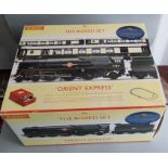 OO gauge Hornby Boxed set Orient Express. Mint condition. Appears unopened. Untested. Condition as