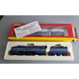 OO scale Hornby Coronation Class. Engine and tender. Boxed. Good condition. untested.