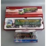 Corgi. Boxed truck and flatbed. Appear unused. not tested.
