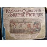 Randolf Caldecotts Graphic Pictures. Fair condition. All pages present. Front and rear covers