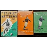 Football interest. 3 books relating to Stanley Matthews