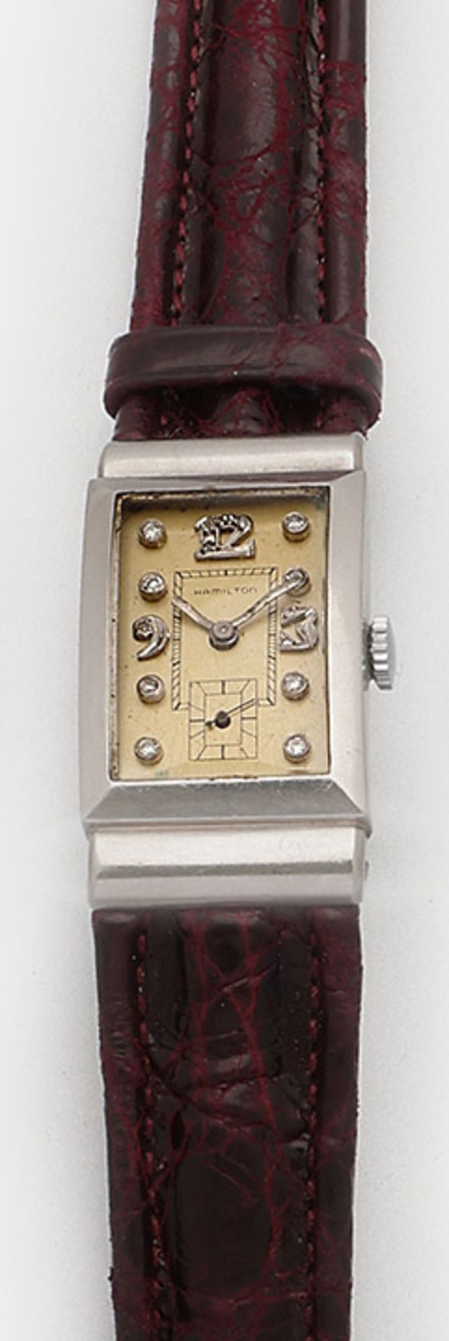 Herren-Armbanduhr von Hamilton aus den 40er Jahren - Bild 2 aus 3