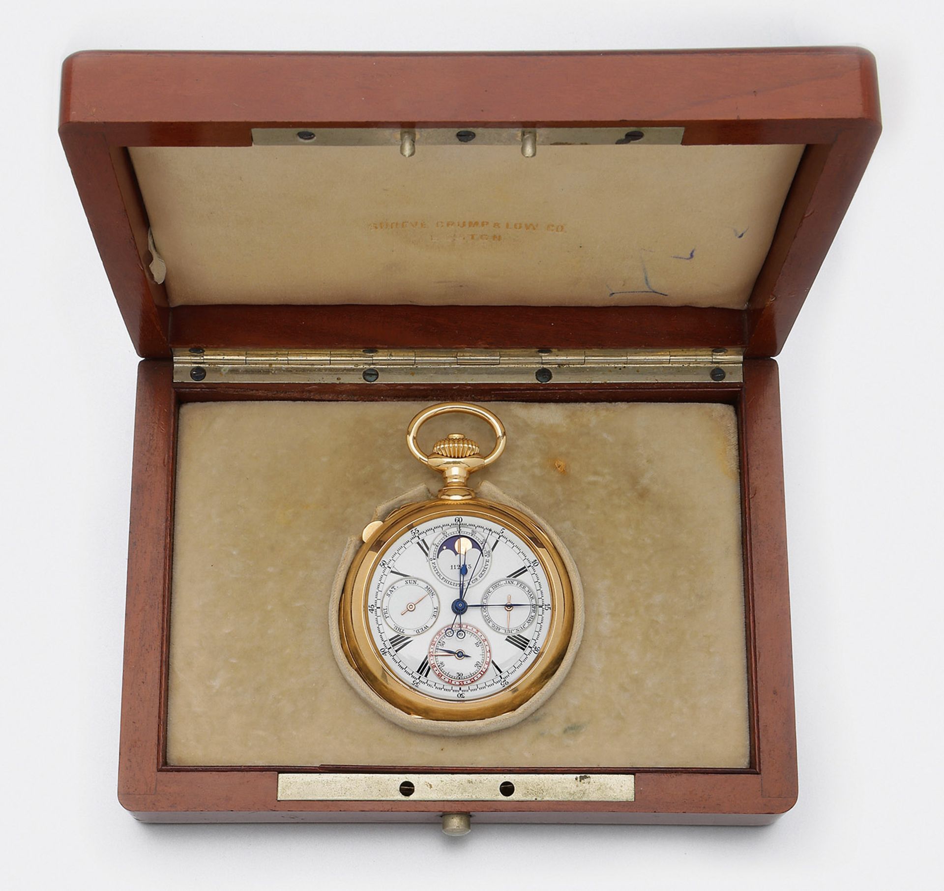 Bedeutende astronomische Taschenuhr von Patek Philippe & Cie - Bild 2 aus 24