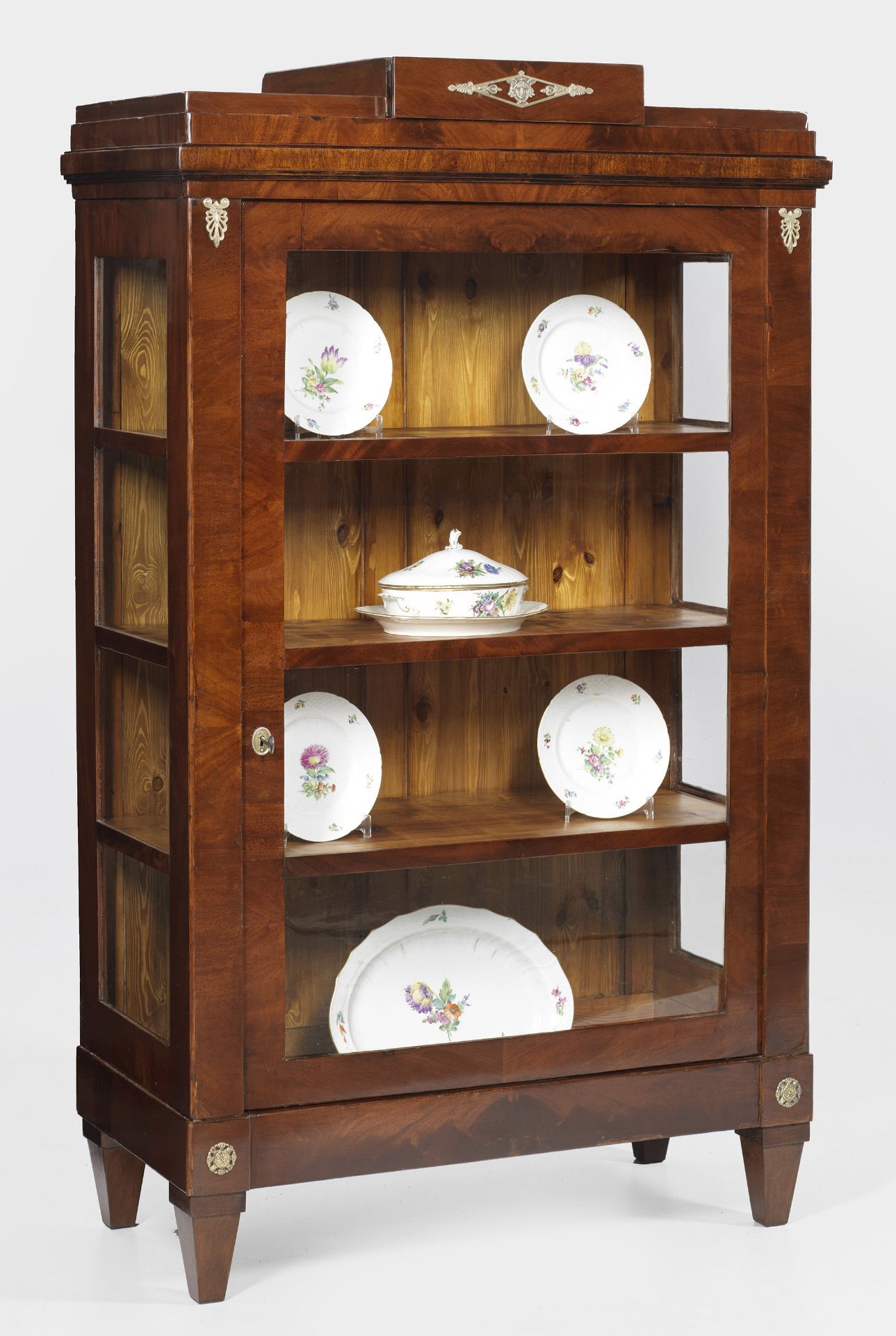 Biedermeier-Vitrinenschrank - Image 2 of 3