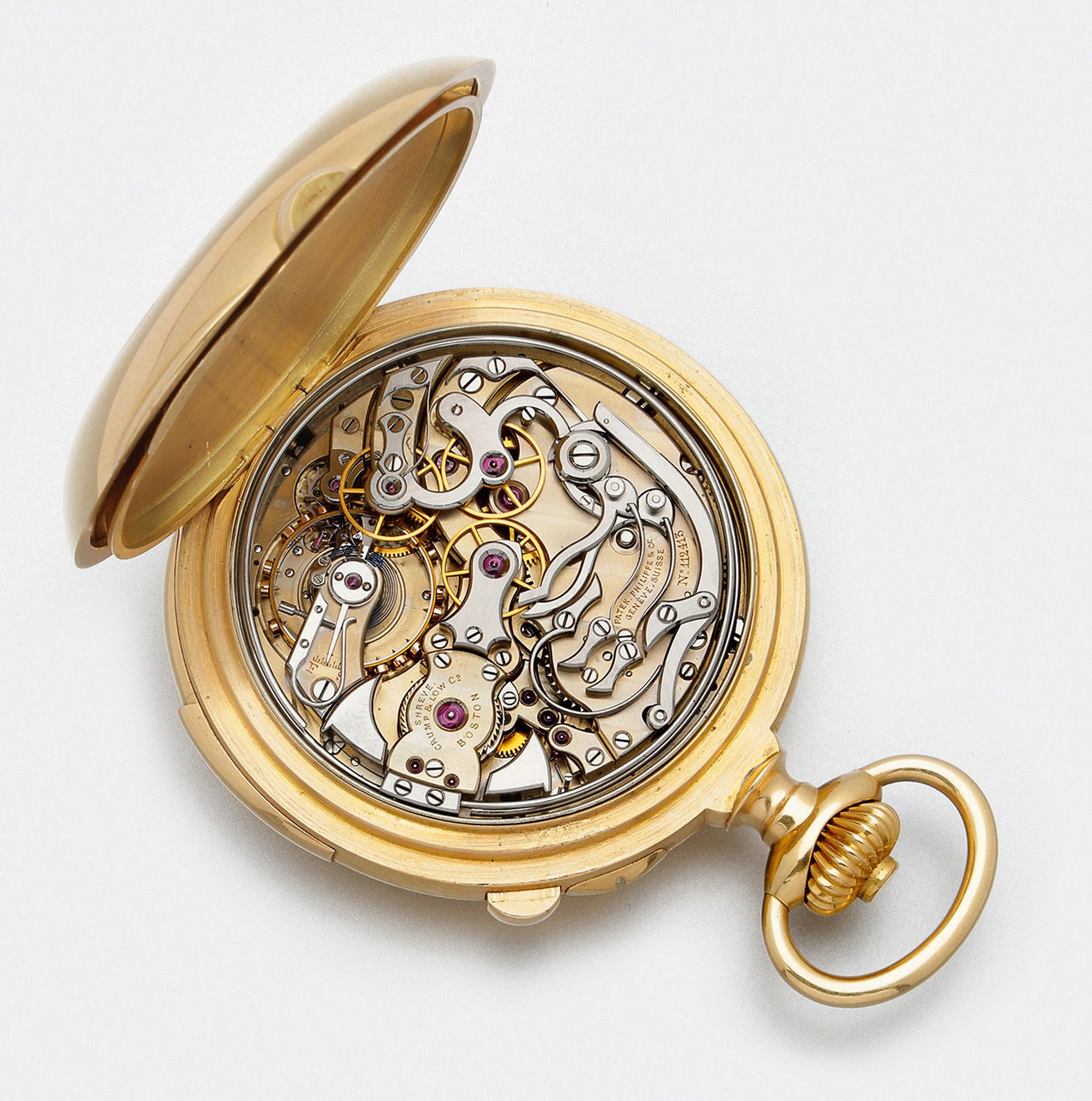 Bedeutende astronomische Taschenuhr von Patek Philippe & Cie - Bild 11 aus 24