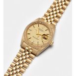 Herren-Armbanduhr von Rolex-"Oyster-Datejust" von 1981