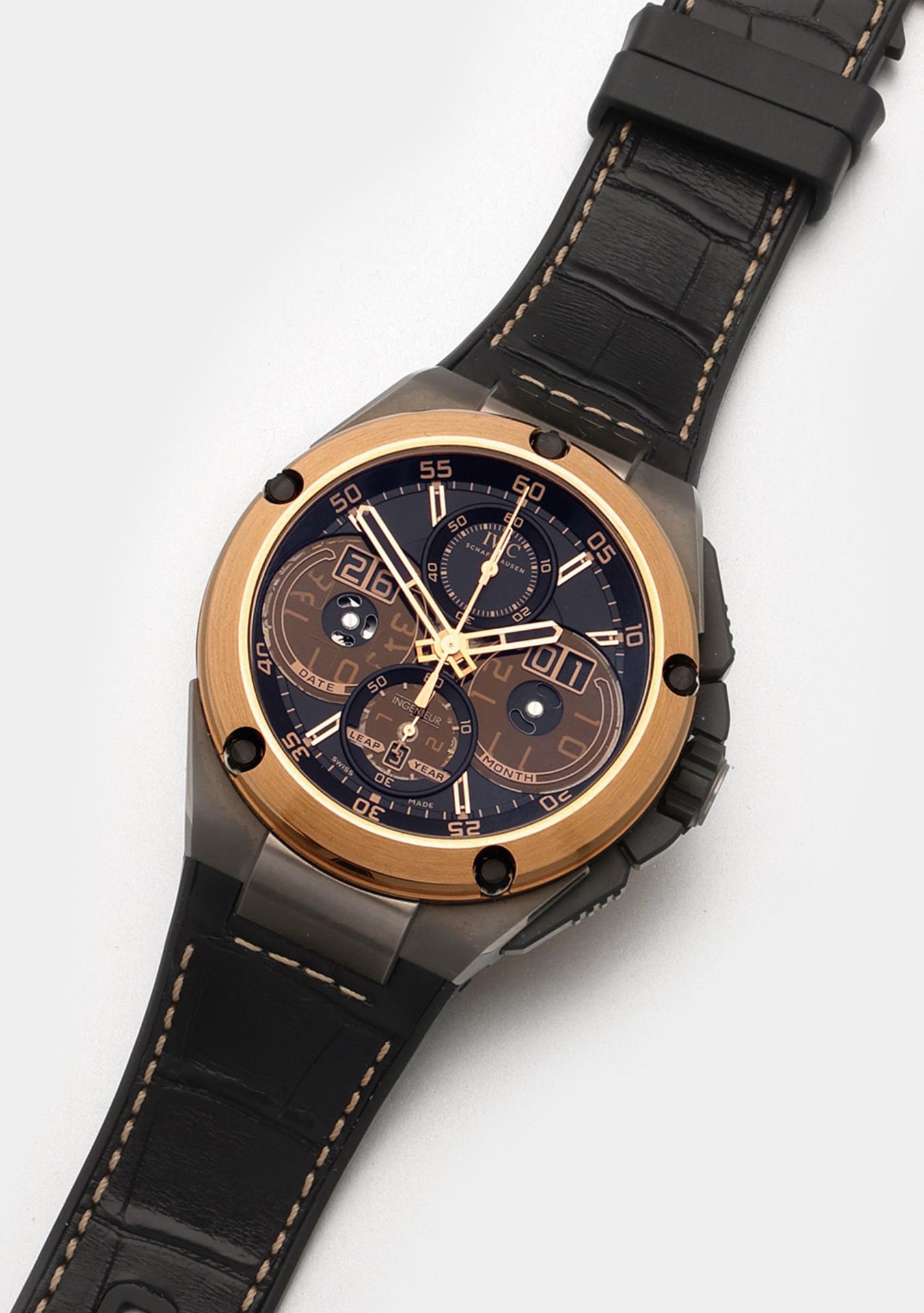 Herren-Armbanduhr von IWC-"Ingenieur" mit ewigem Kalender - Image 3 of 8