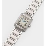 Damen-Armbanduhr von Cartier-"Tank Française Lady"