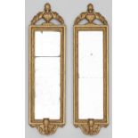 Paar Spiegelappliken im Louis XVI-Stil
