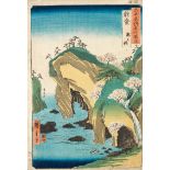 Japanischer Holzdruck Ando Hiroshige (1797-1858)