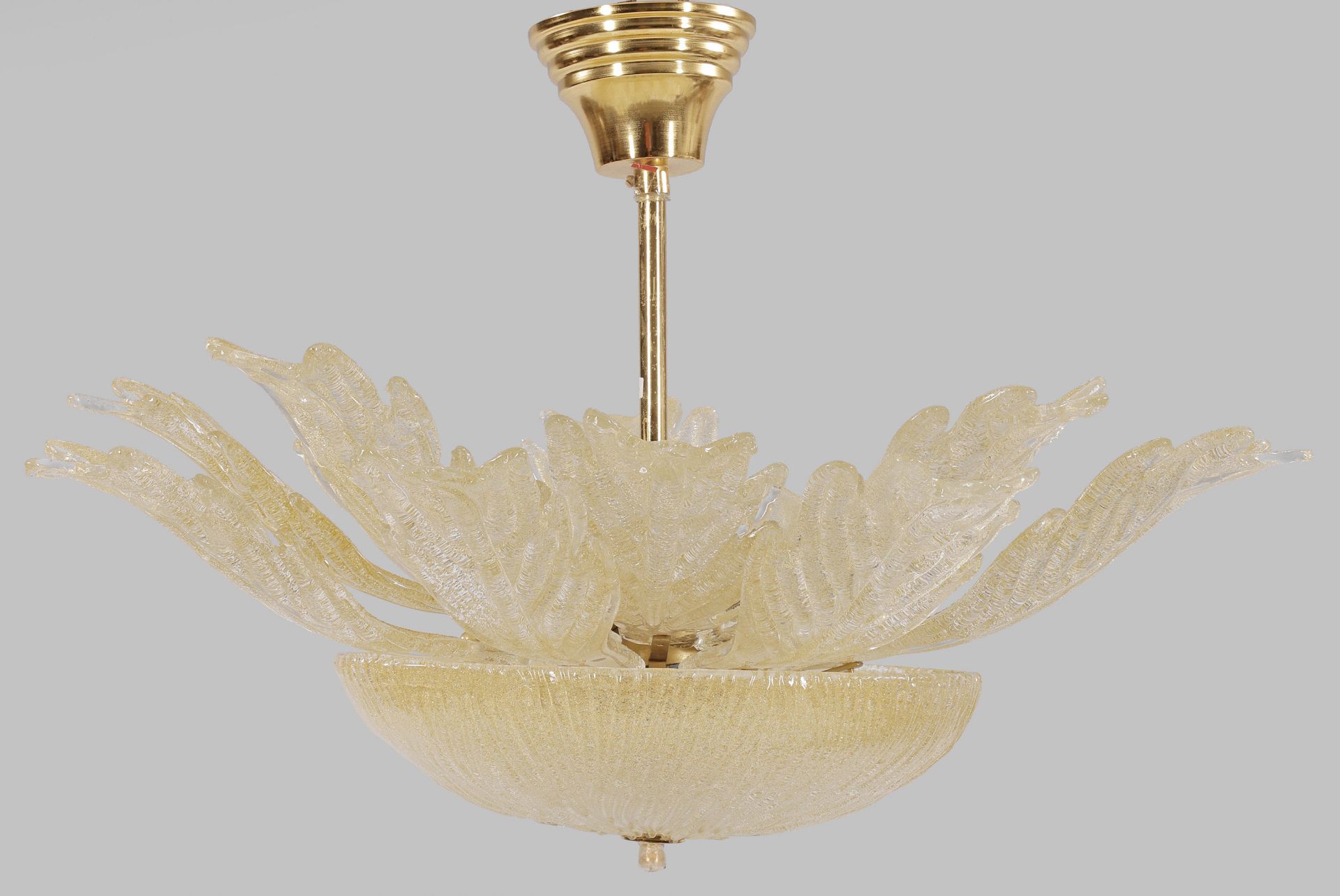 Große Deckenlampe von Barovier & Toso