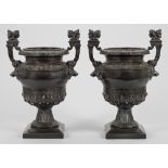 Paar Vasen im Louis XIV-Stil