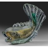 Große Murano-Glas-Fischskulptur
