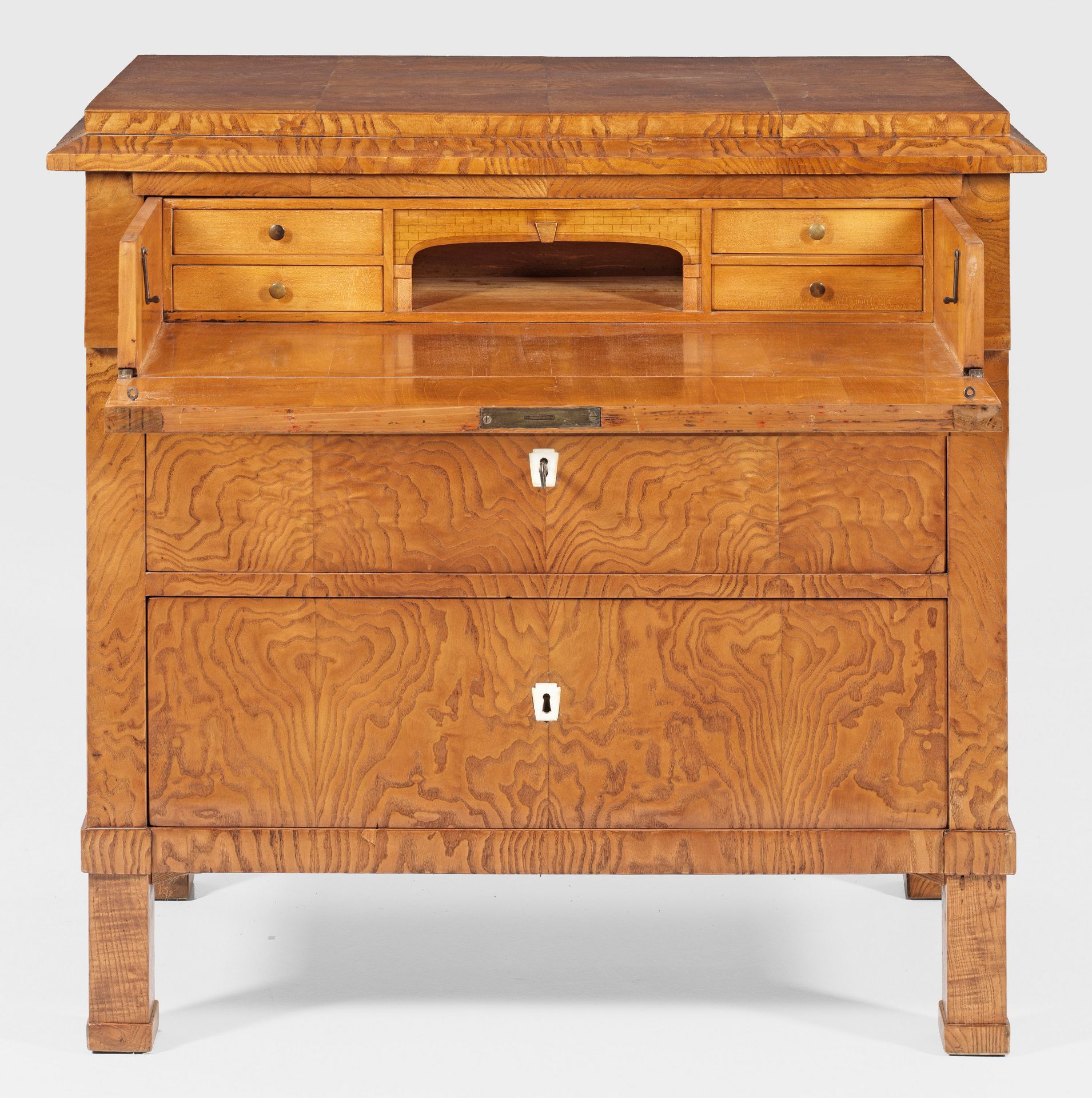 Biedermeier-Schreibkommode - Image 2 of 2