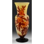 Große Jugendstil-Vase von Emile Gallé