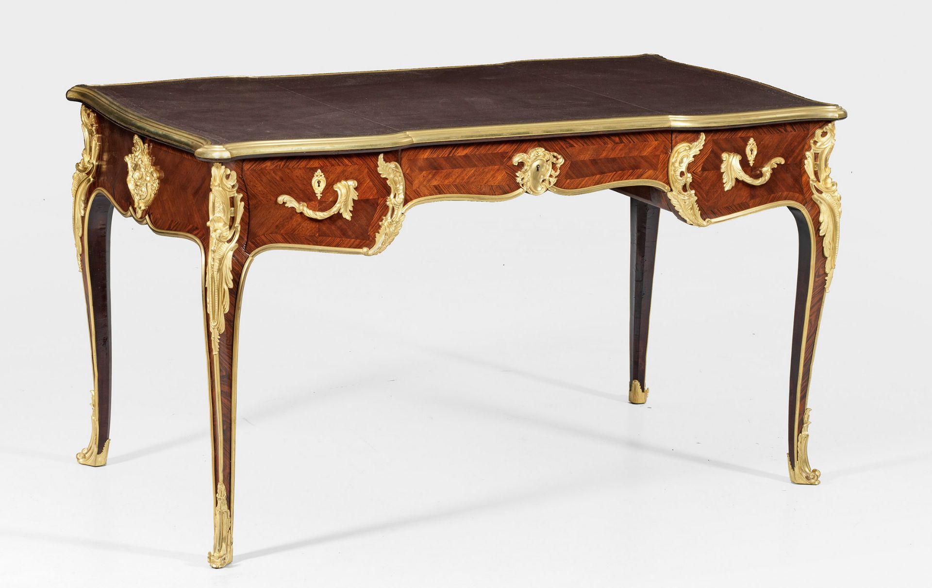 Elegantes Louis XV-Bureau plat