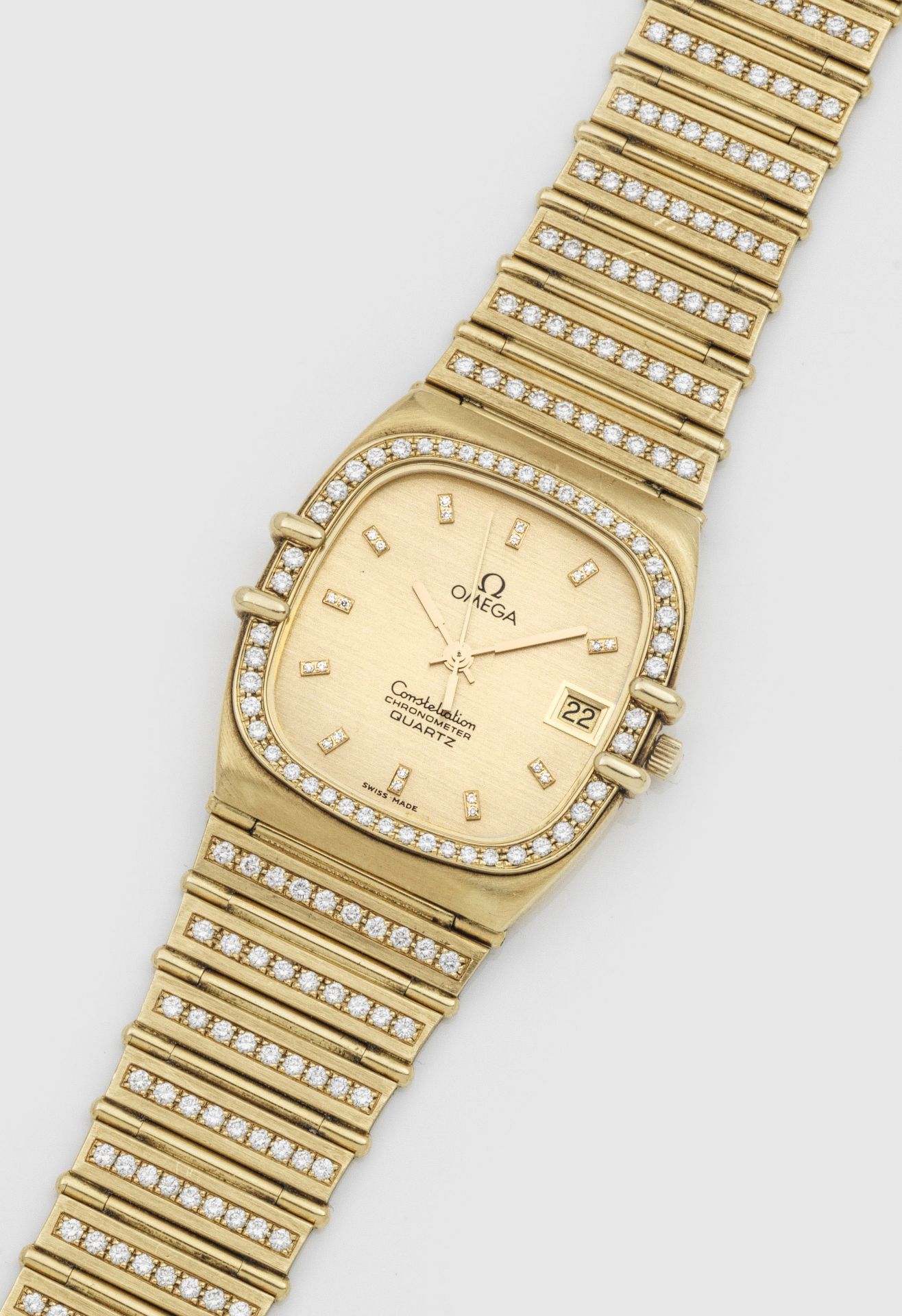 Herrenarmbanduhr Omega-"Constellation" der 90er Jahre