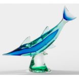 Große Schwertfisch-Glasskulptur von Antonio Da Ros
