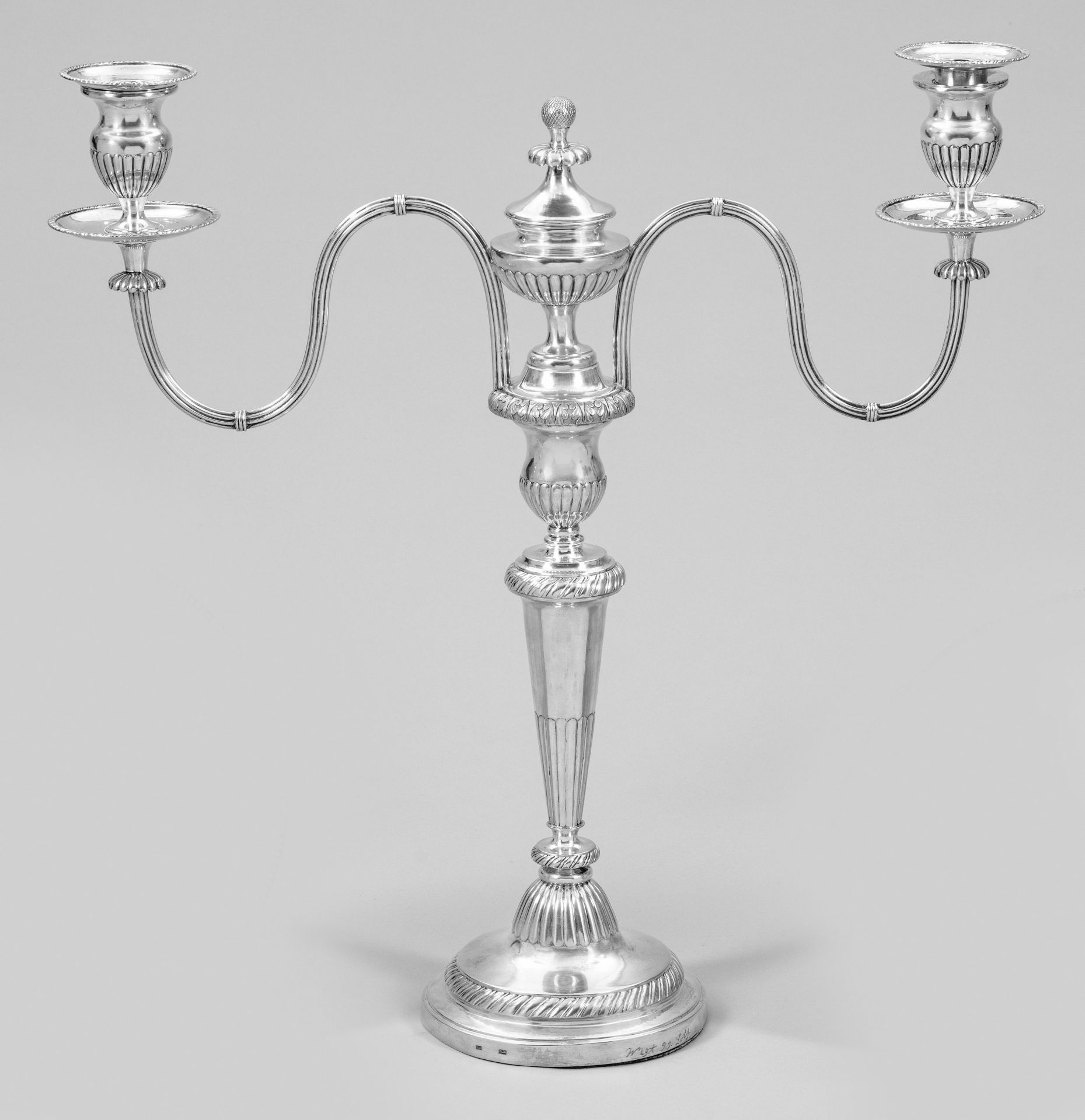 Große Biedermeier-Girandole