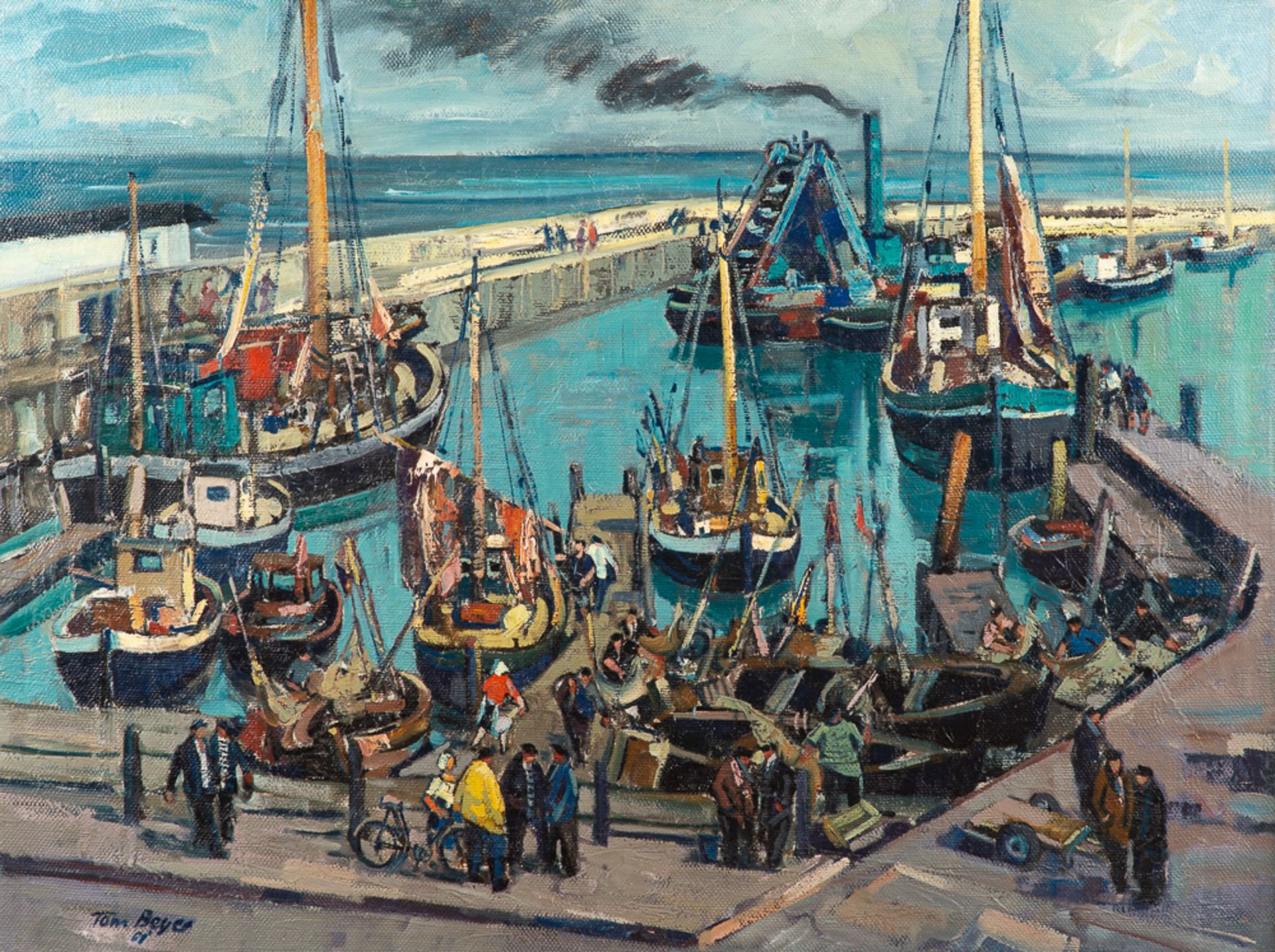 Tom Beyer – Hafen, Sassnitz.