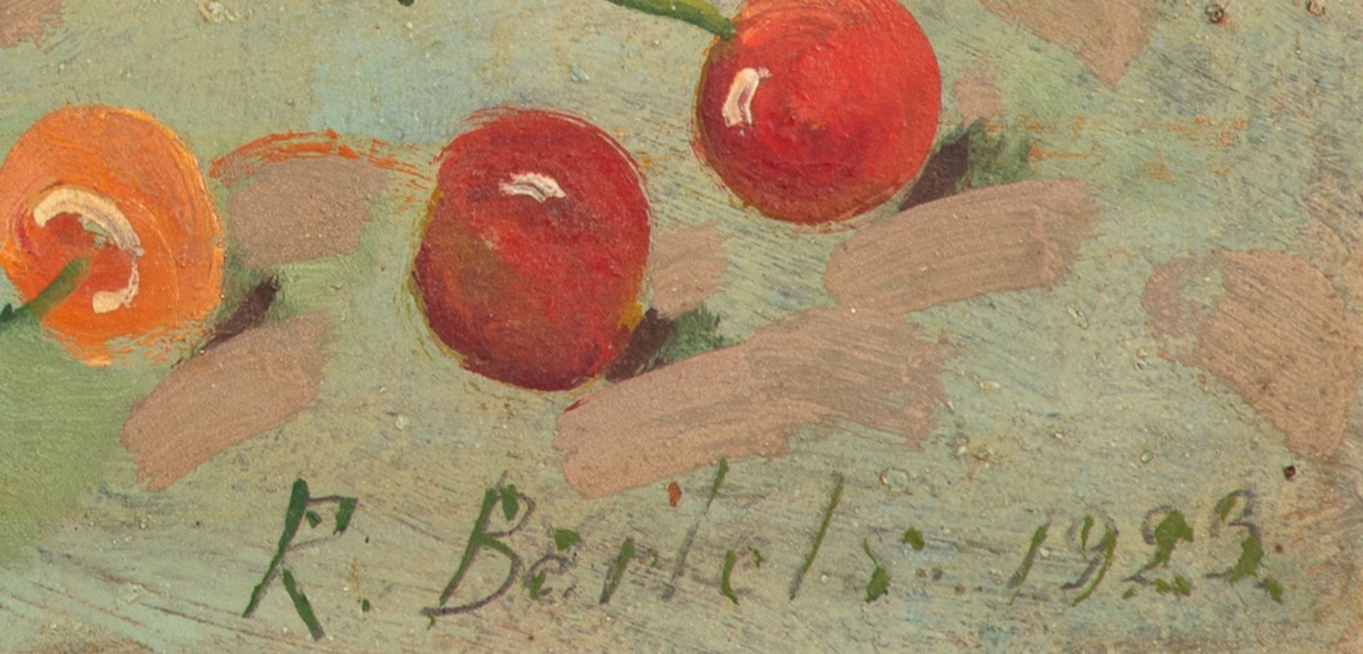 Rudolf Bartels – Stillleben mit exotischen Früchten. - Bild 2 aus 2