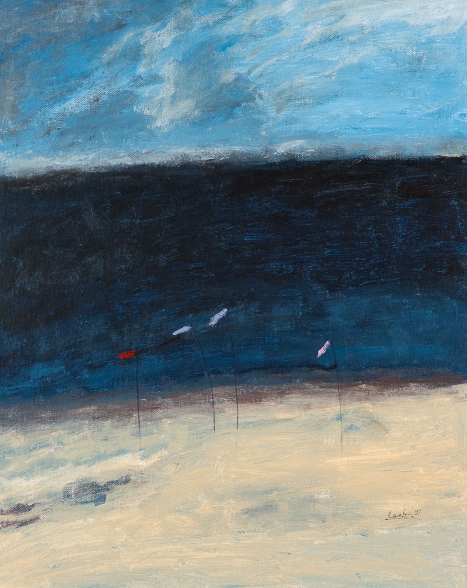 Hans Laabs – Strandflaggen.