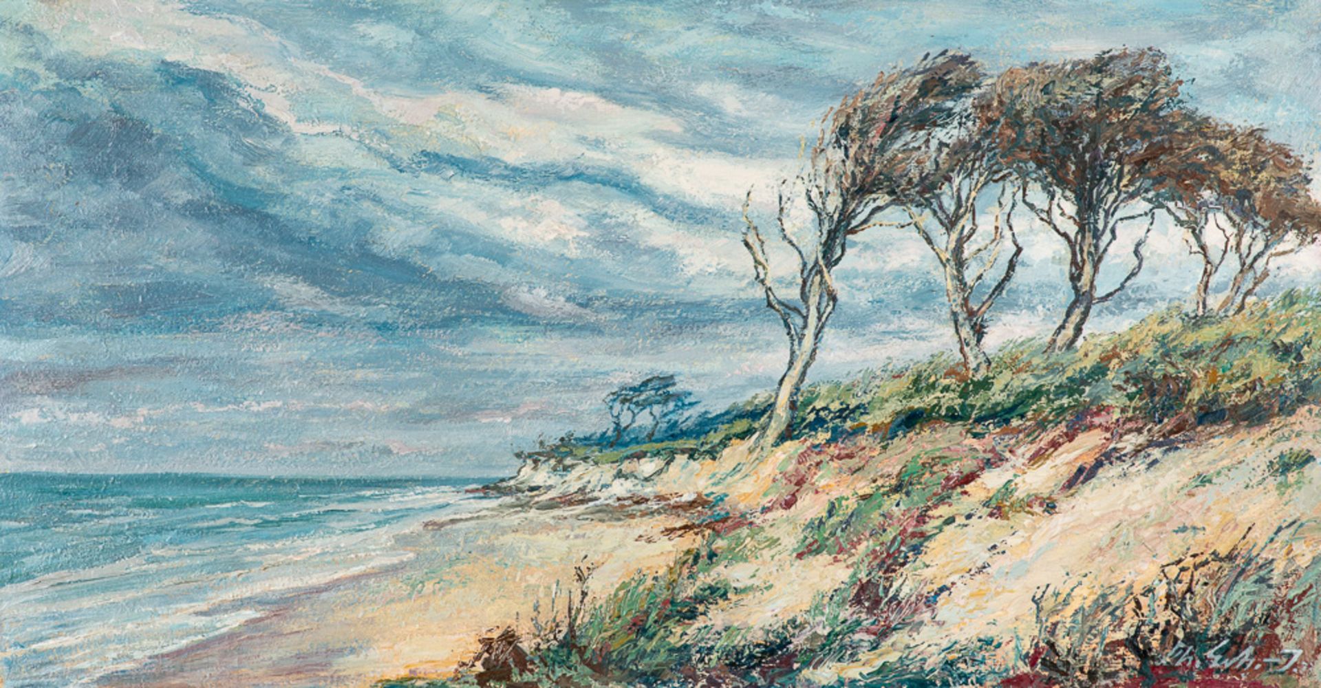 Theodor Schultze-Jasmer – Weststrand, Darß.