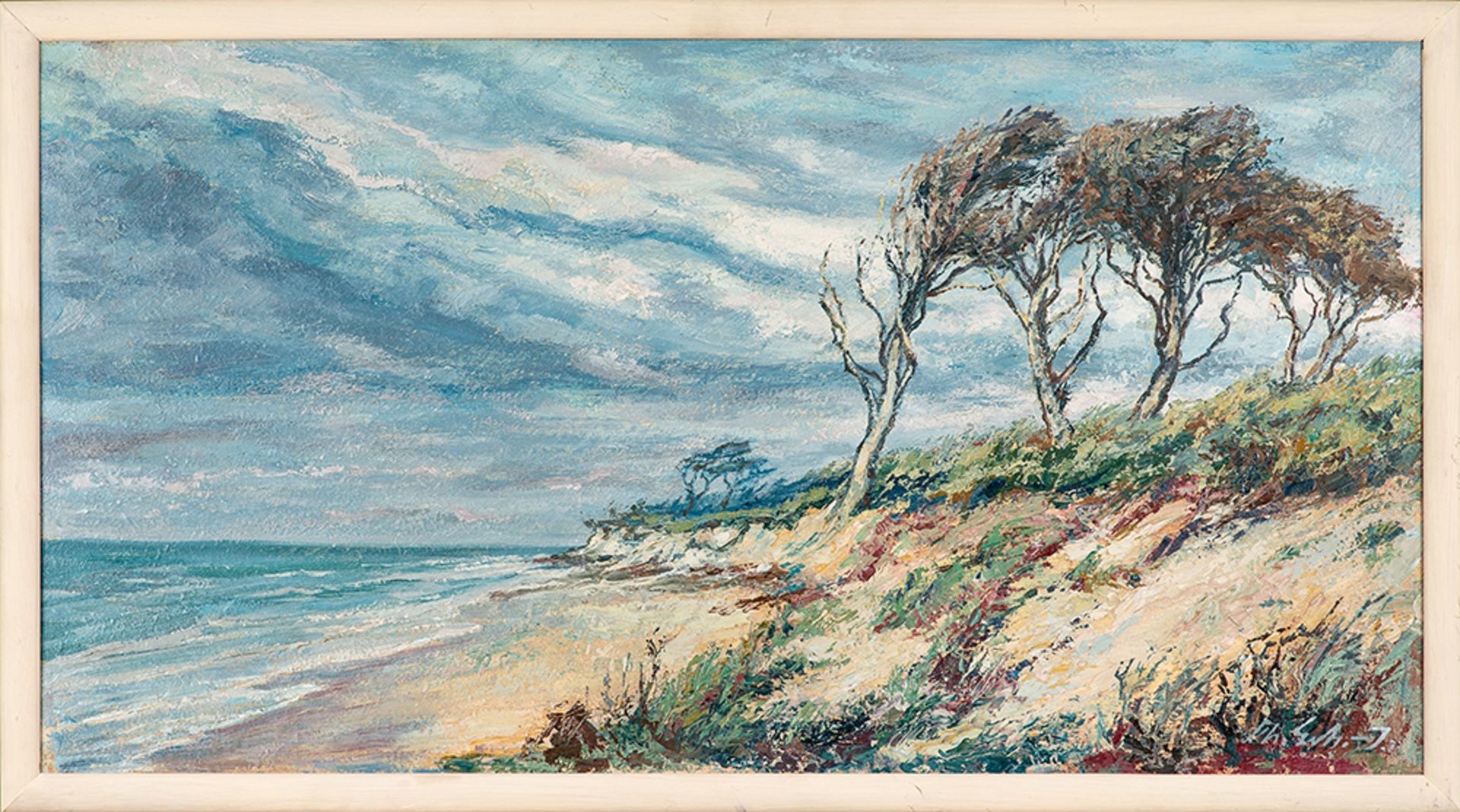 Theodor Schultze-Jasmer – Weststrand, Darß. - Bild 2 aus 5