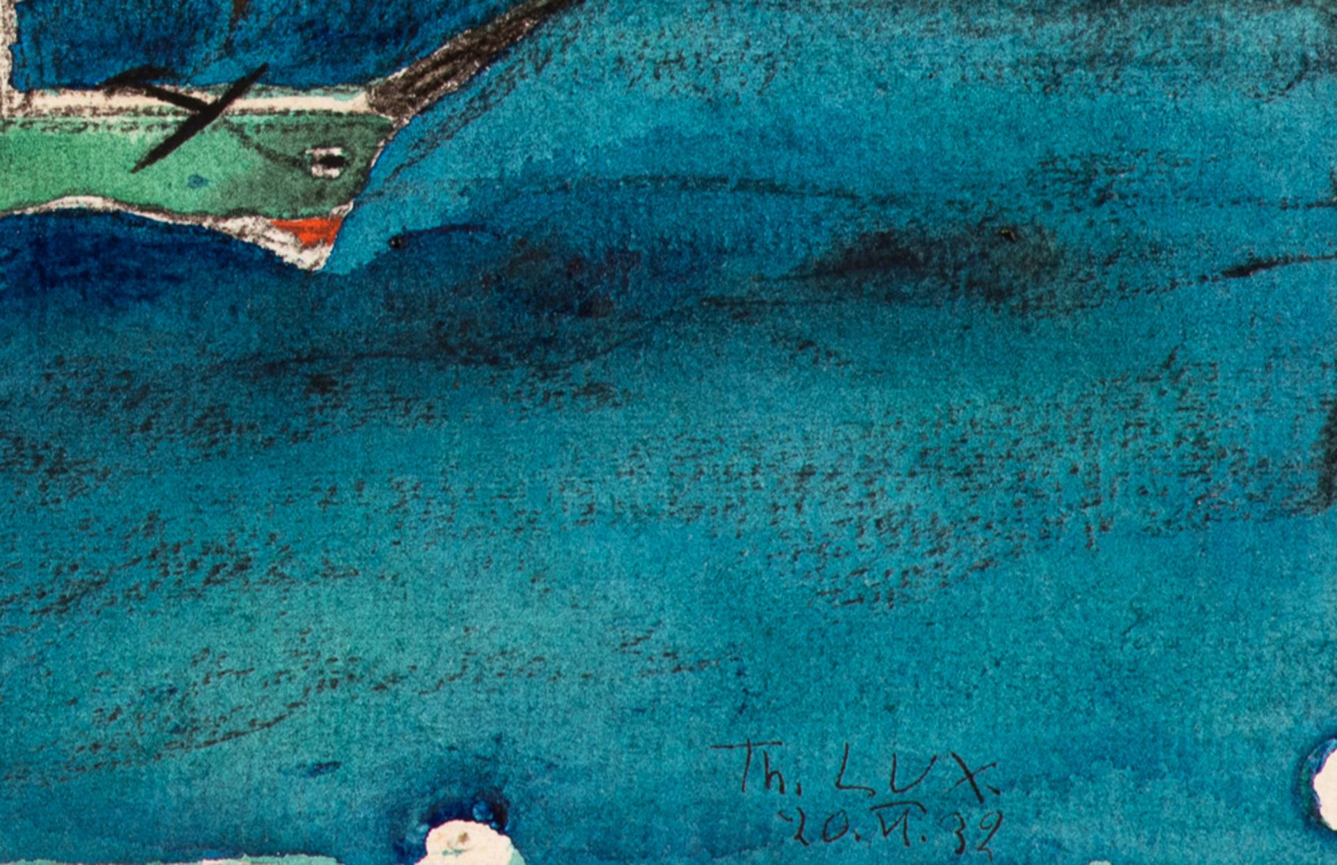 Theodore Lux Feininger – Blig standing into Mobile-Bay. - Bild 2 aus 3