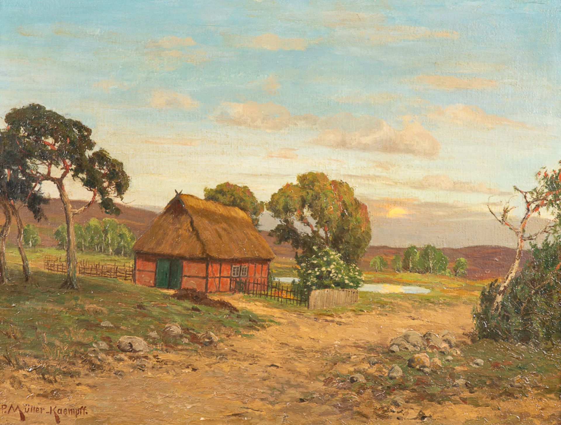 Paul Müller-Kaempff – Sonnenaufgang.