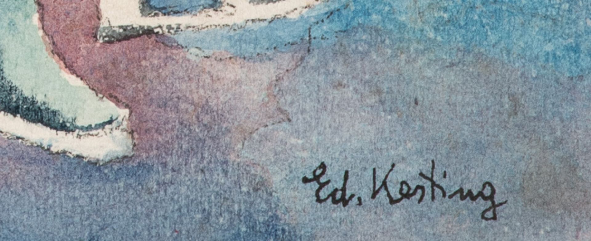 Edmund Kesting – Eisläufer. - Image 4 of 5